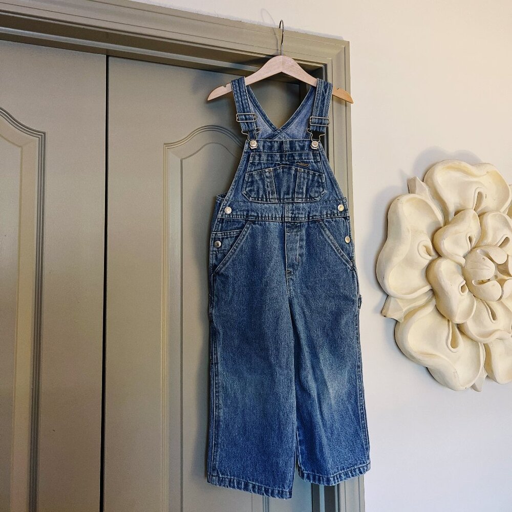 Vintage 90s Old Navy Denim Overalls | Mini Americana | Size 2T